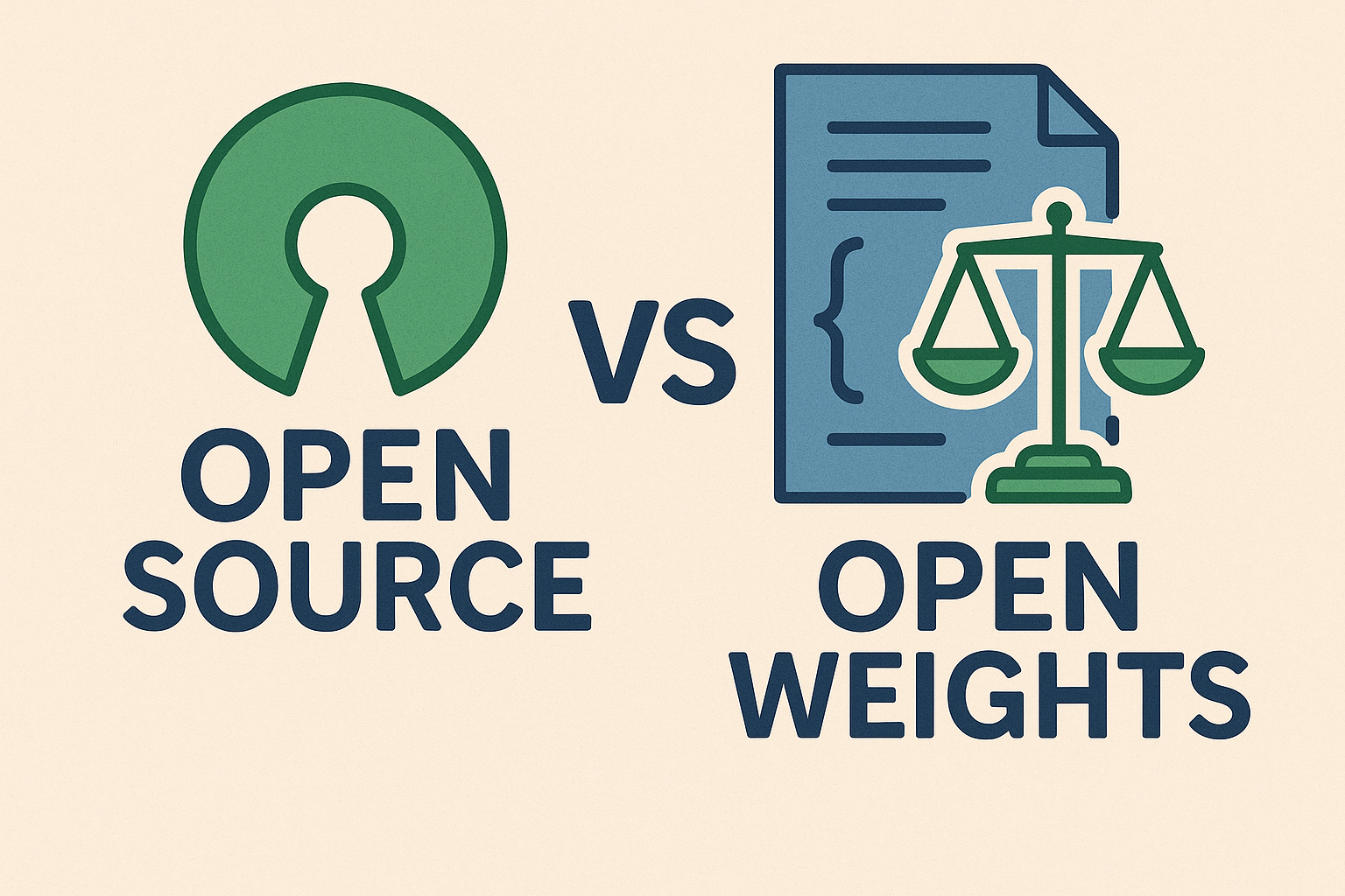 Open-weight vs. Open-source: Navigating the “Open” Model Maze