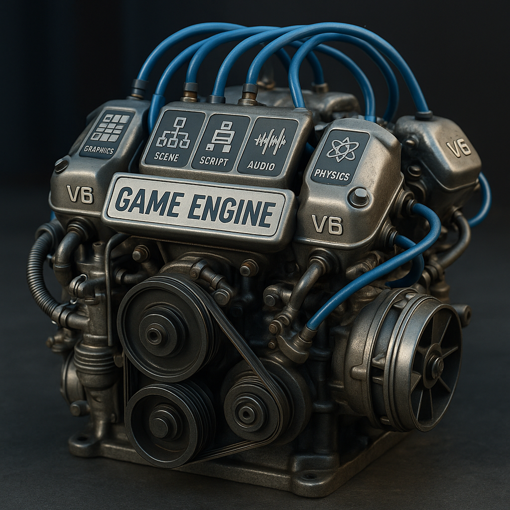 Automatic Game Development with AI Game Engines